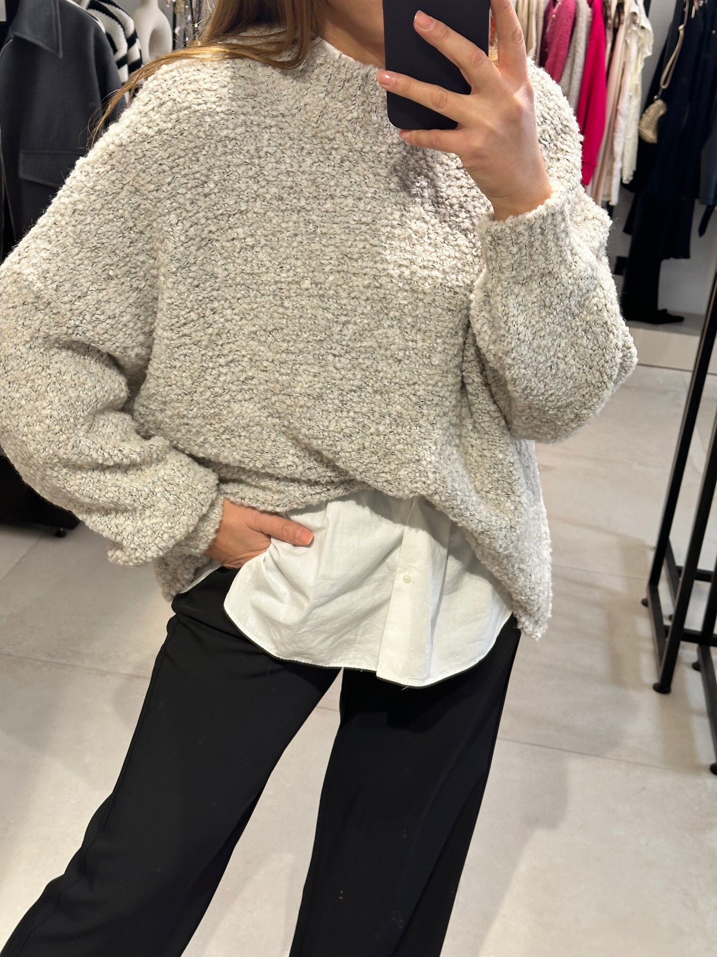 Bouclé Pullover