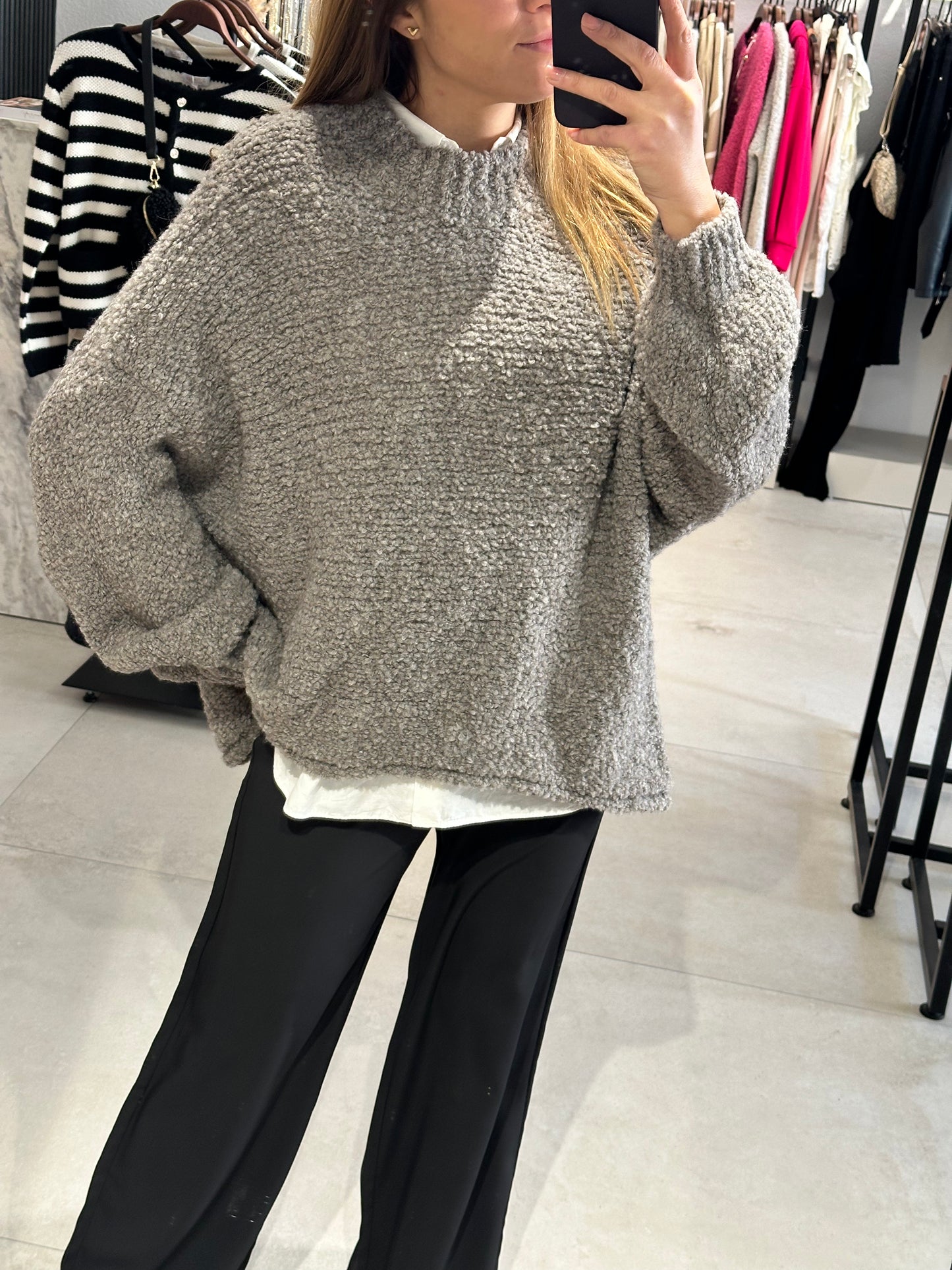 Bouclé Pullover