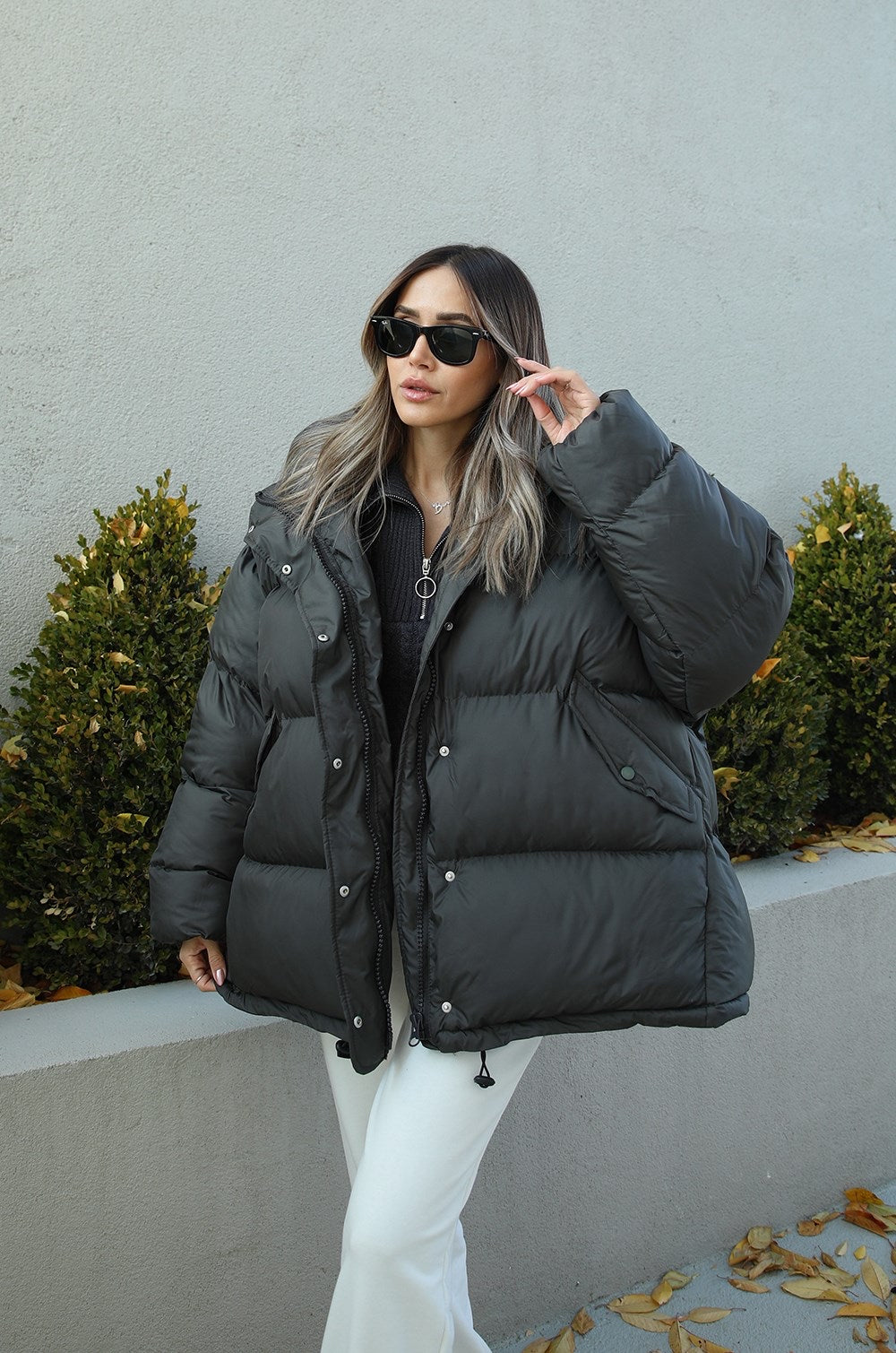 Oversize Steppjacke