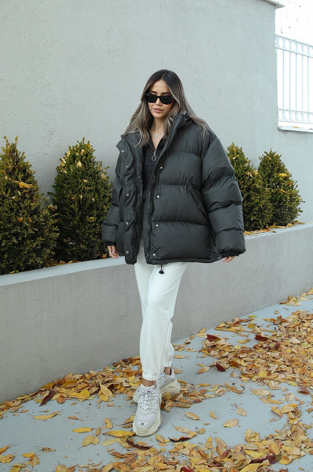 Oversize Steppjacke