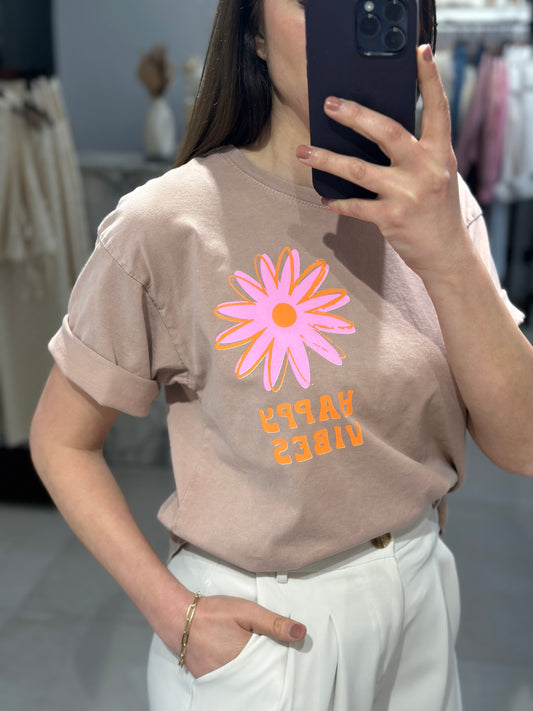 T-SHIRT HAPPY VIBES