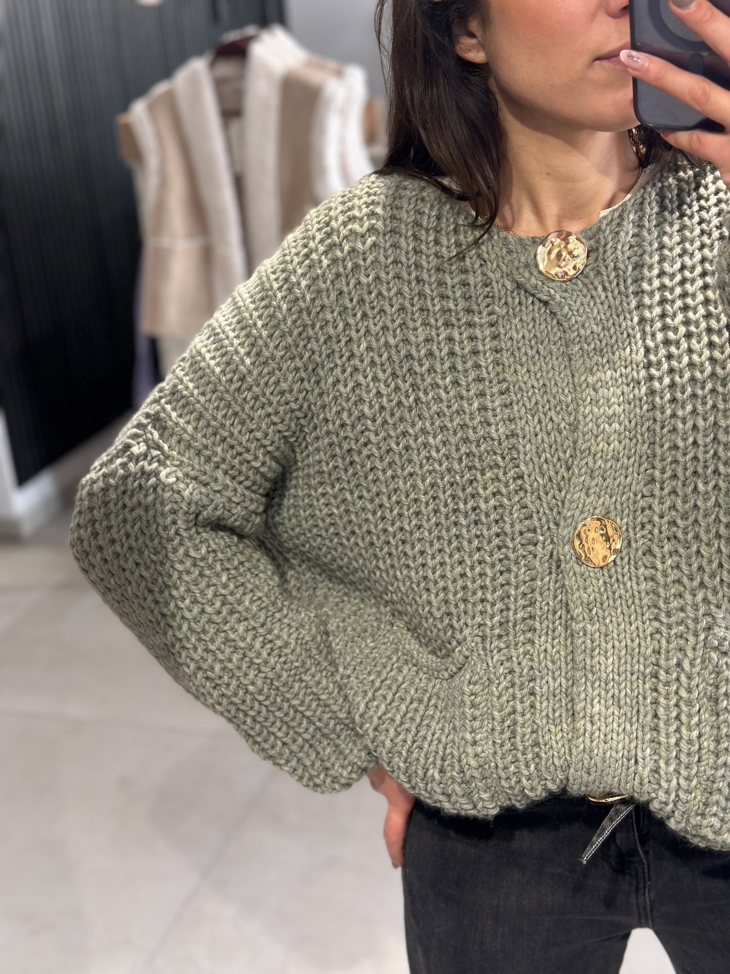 GROBSTRICK CARDIGAN