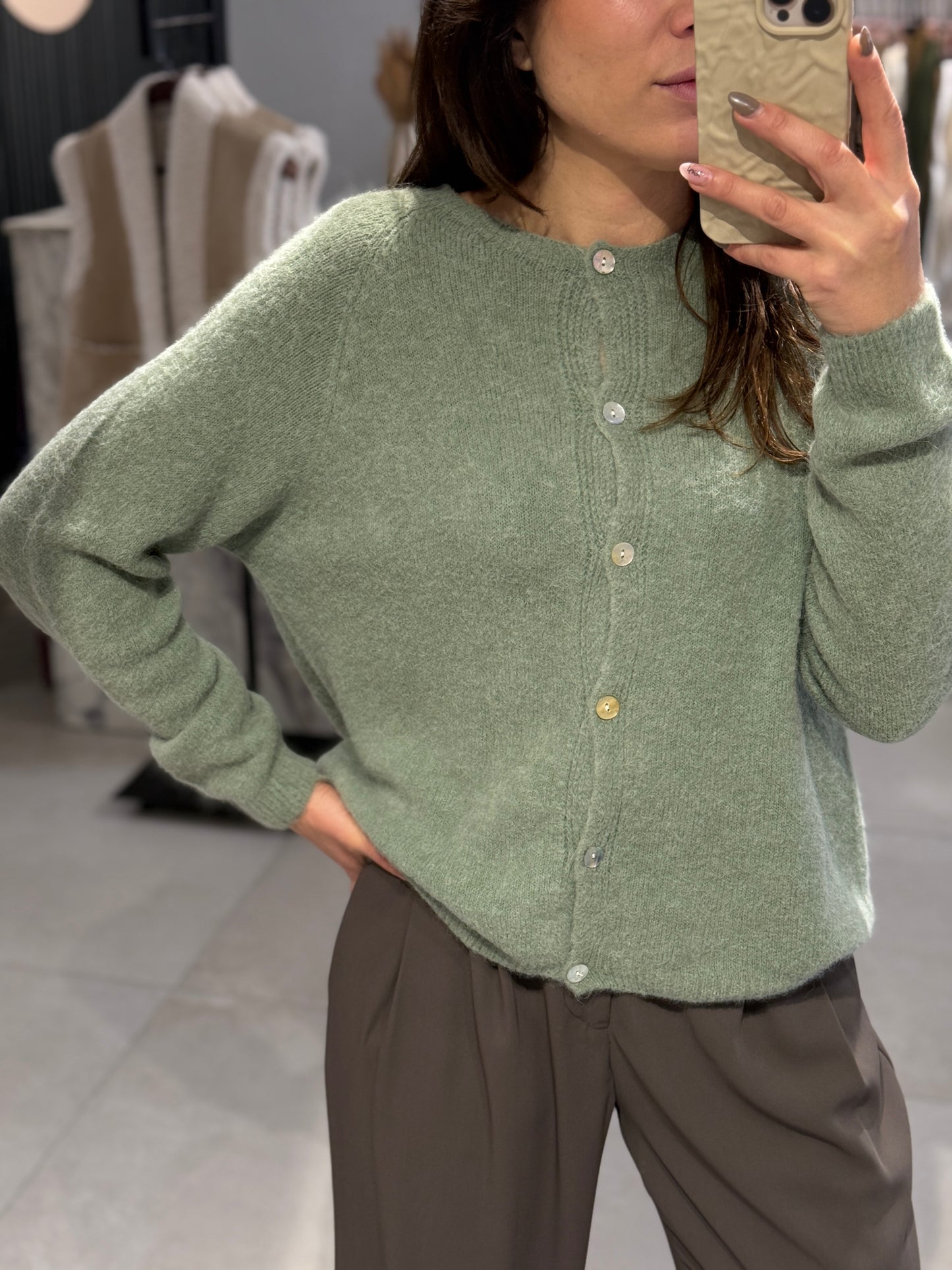 CARDIGAN AUS ALPACAMIX