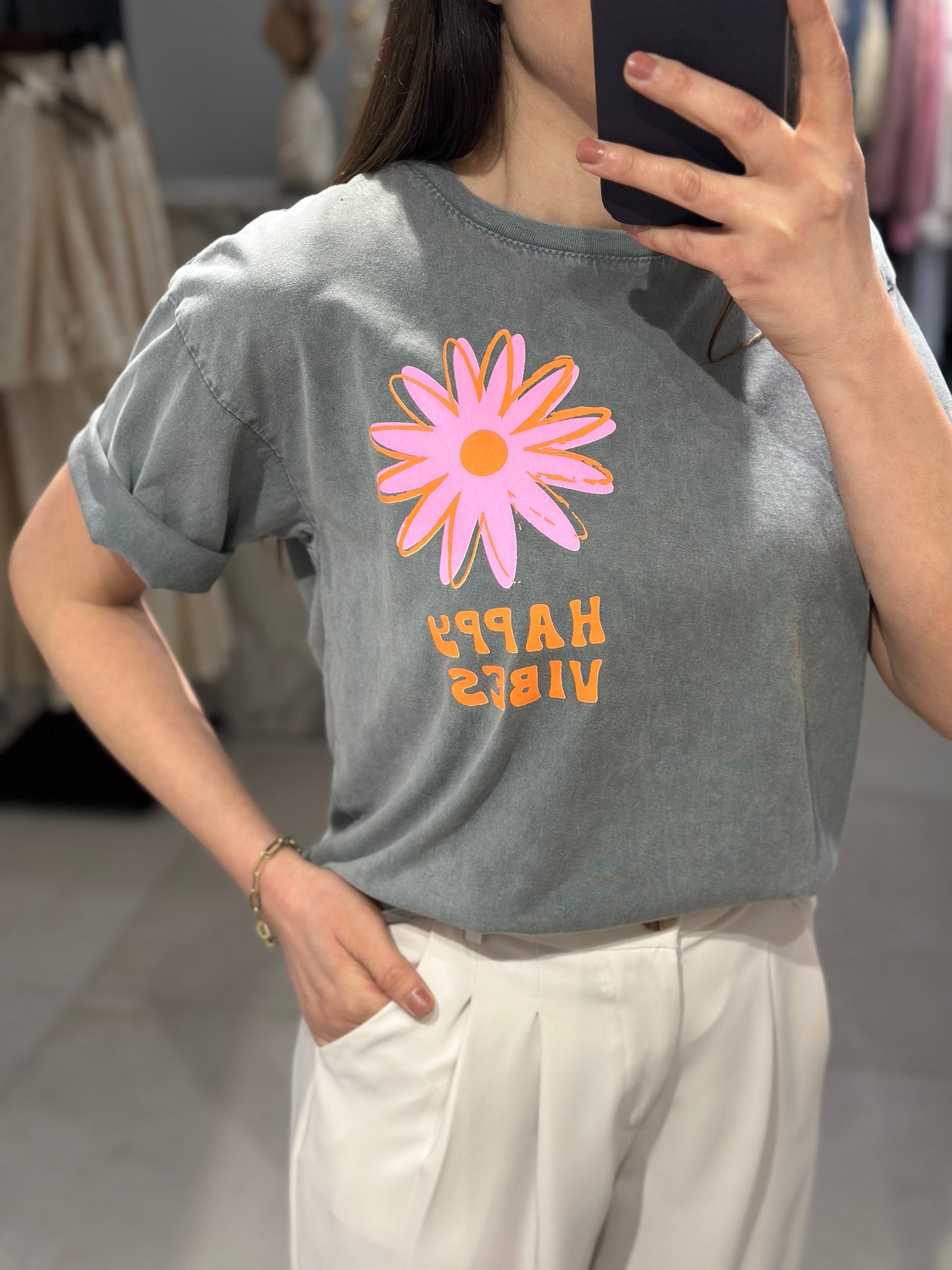 T-SHIRT HAPPY VIBES