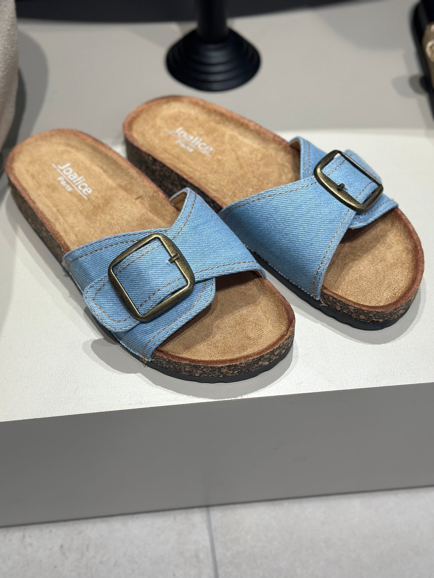 PANTOLETTE Classy denim blue