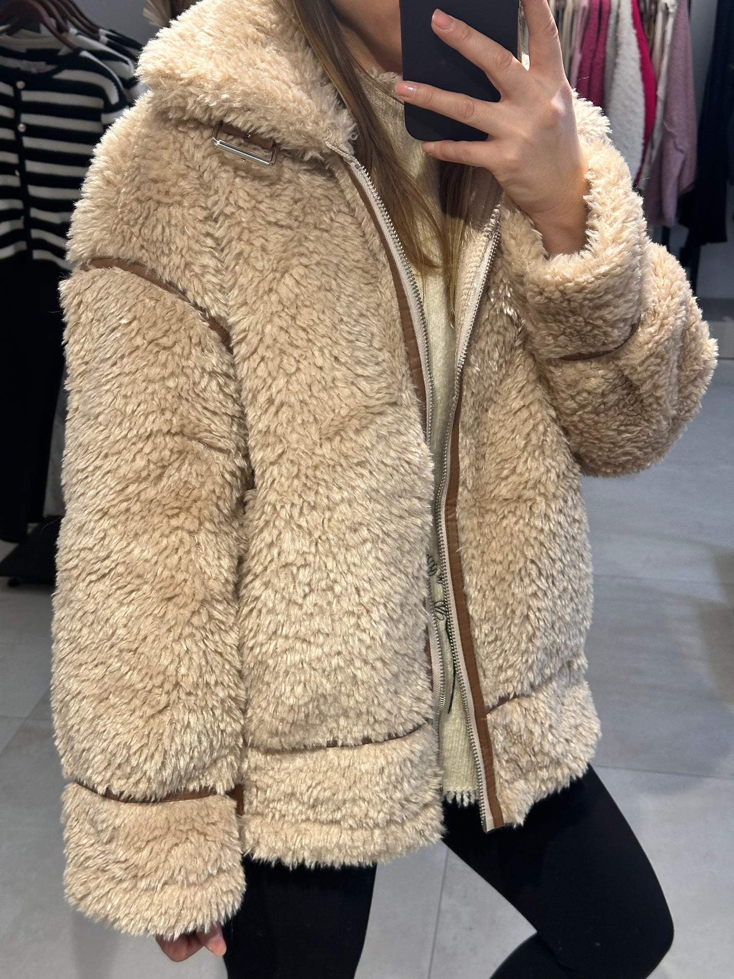 Kuschelige Teddyjacke